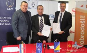 Potpisan sporazum o saradnji odbojkaških saveza Hrvatske, Crne Gore i BiH